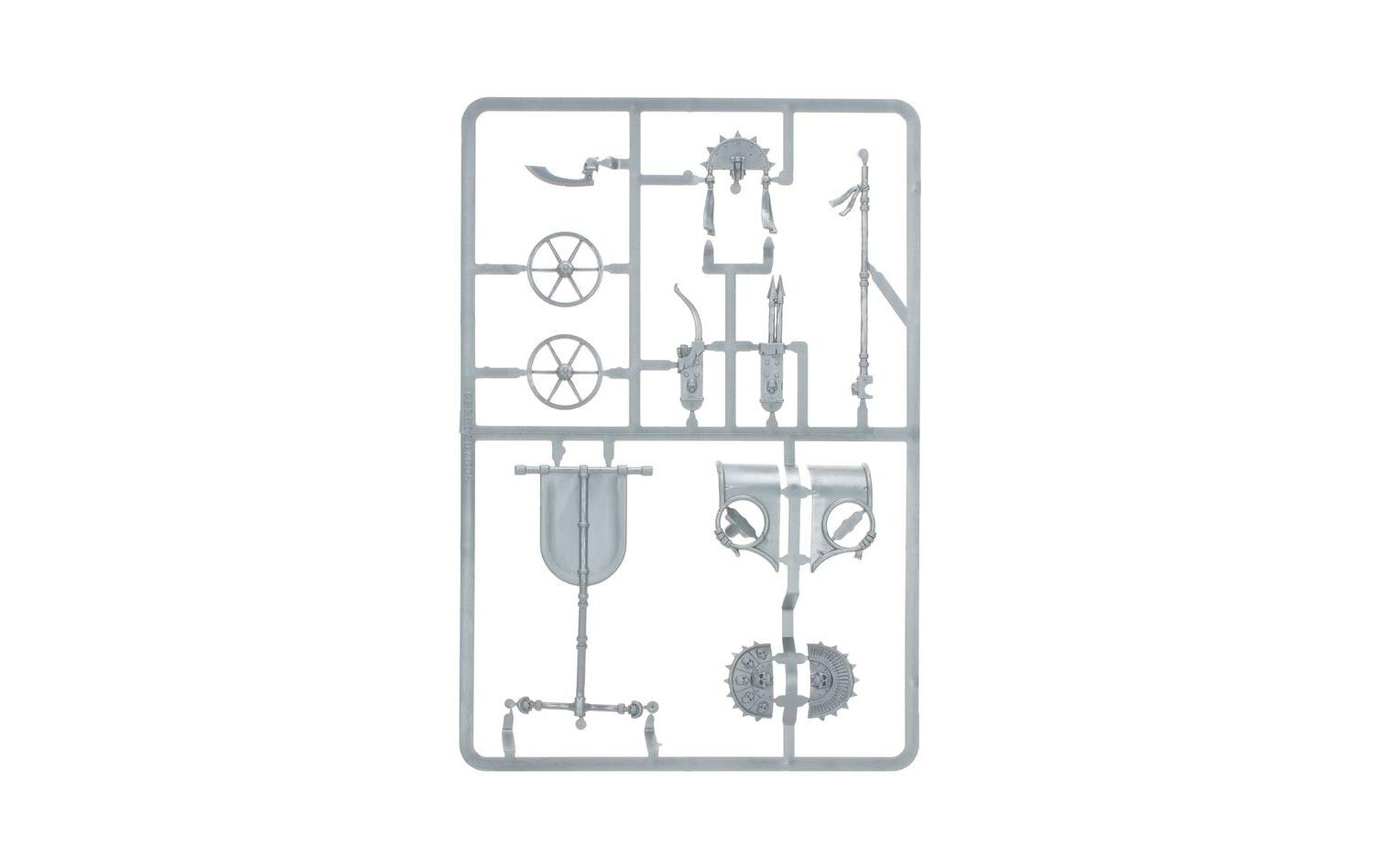 Figurenset Warhammer The old World Khemri Skeleton ChariotsWarhammer The old World Miniaturen: Tomb Kings of Khemri Skeleton Chariots