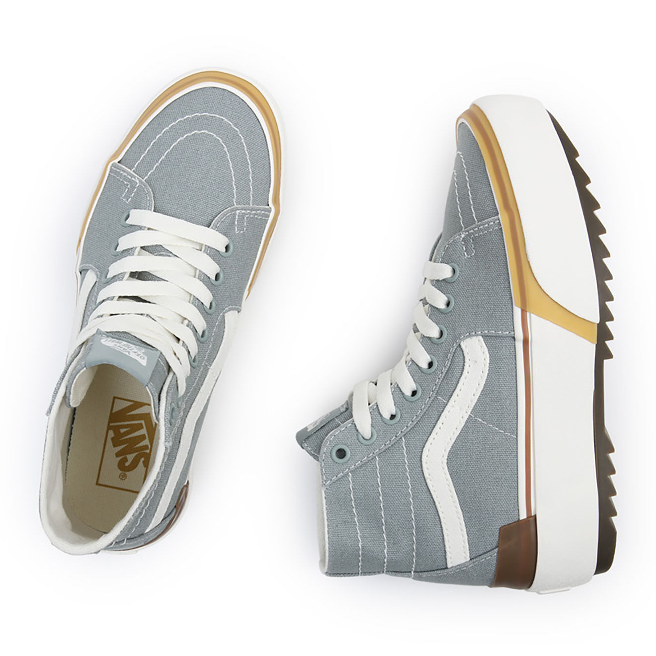 Vans Sneakers SK8-Hi Tapered Stacked grises