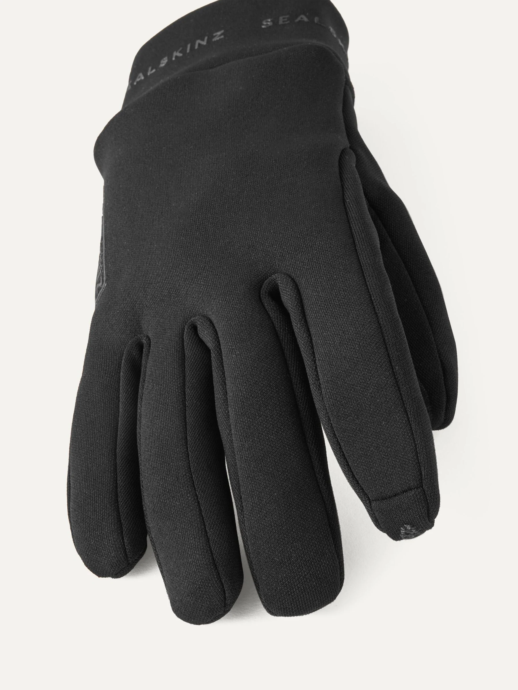 Zwart - SEALSKINZ waterafstotende Nano handschoenen van fleece