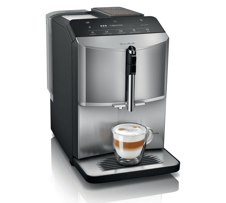 SIEMENS EQ300 - TF305E04 Inox et Titane métallisé - Garantie 3 ans Coloris:Inox
