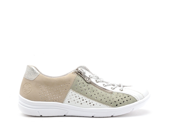 Rieker basses femme l7465 blanc