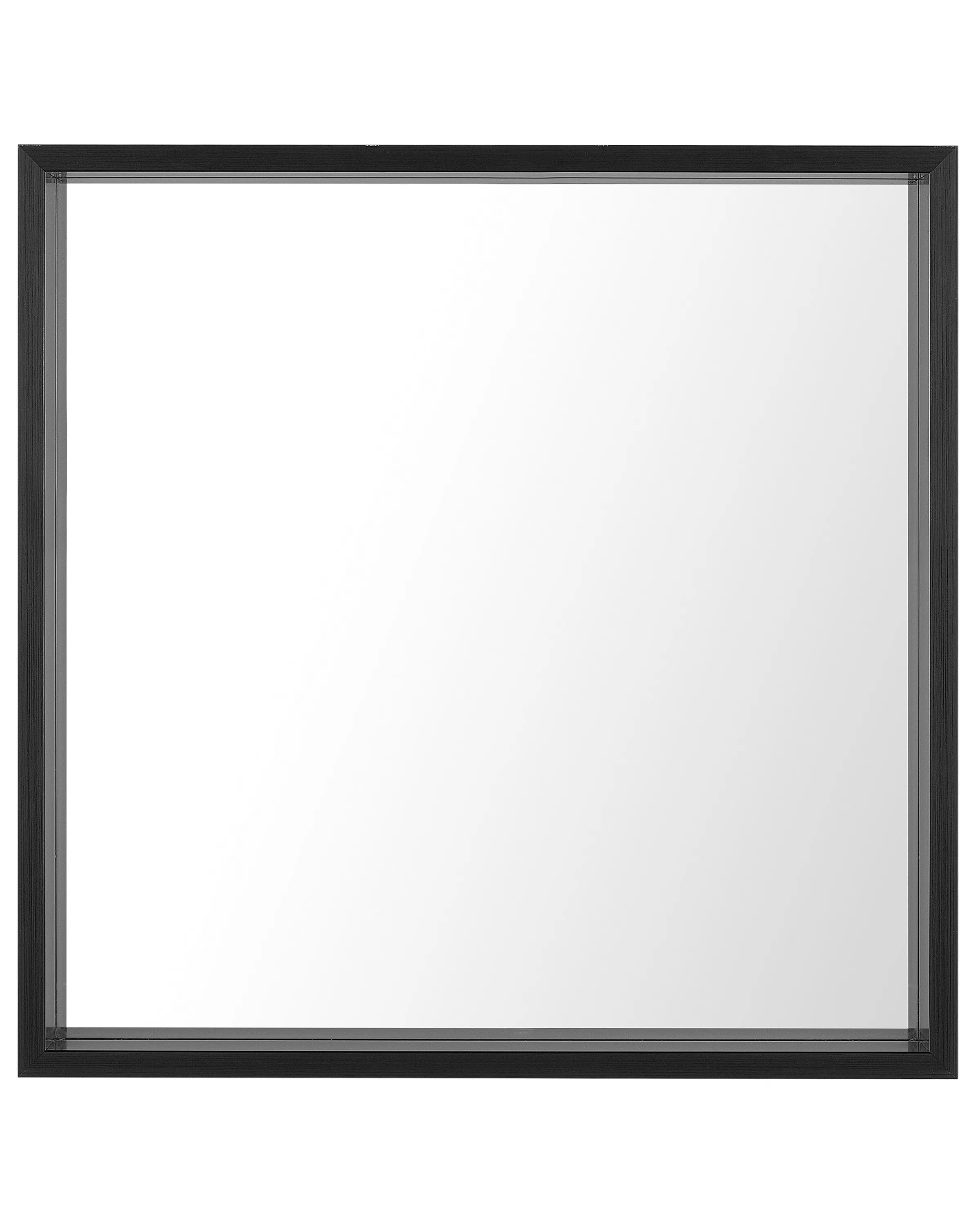 Wandspiegel BRIGNOLES 50 cm 50 cm Zwart