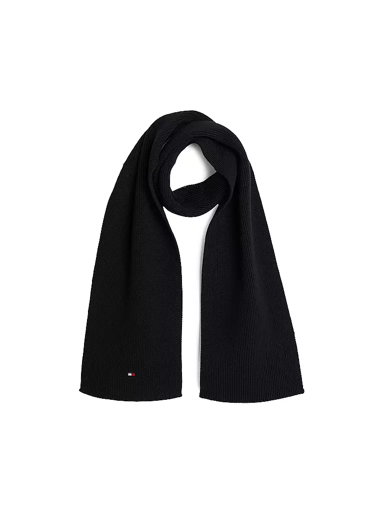 TOMMY HILFIGER Jungen Schal  schwarz