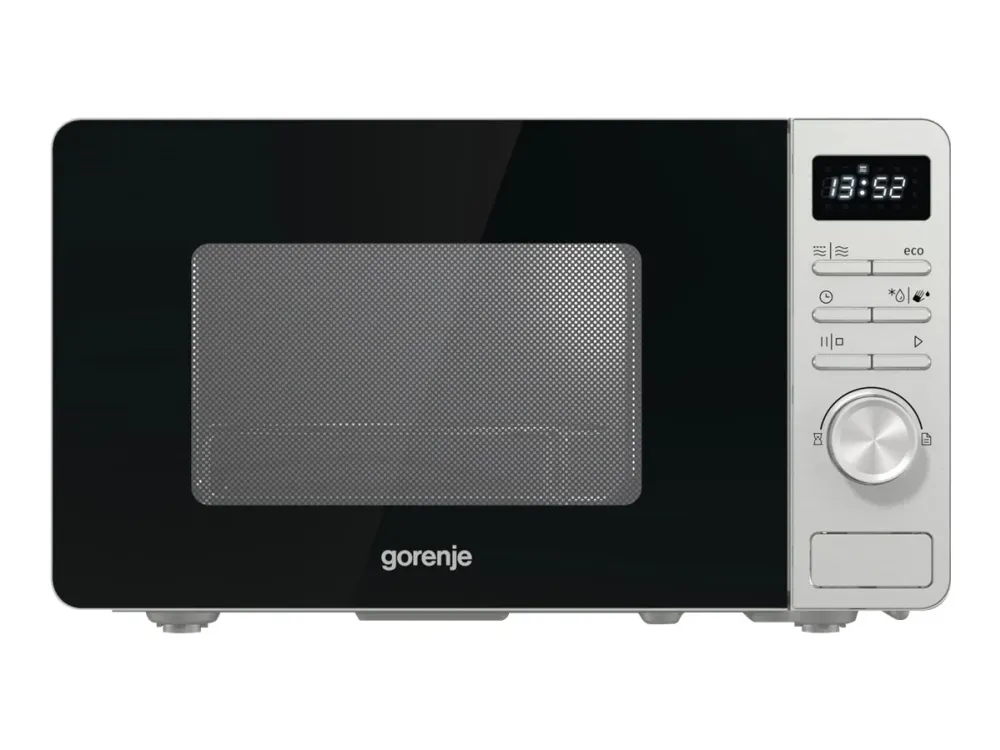 Gorenje MO20A4X - Mikrobølgeovn med grill - 20 liter - 800 W - metal