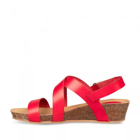 Sandales ROUGE MEGIS CASUAL