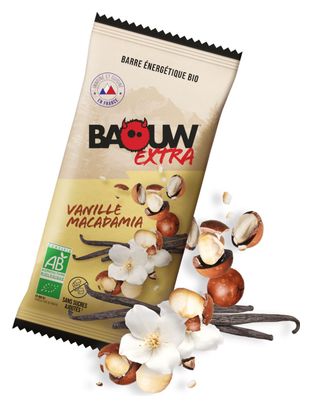 Barre énergétique Baouw Extra Vanille/Macadamia - 50g