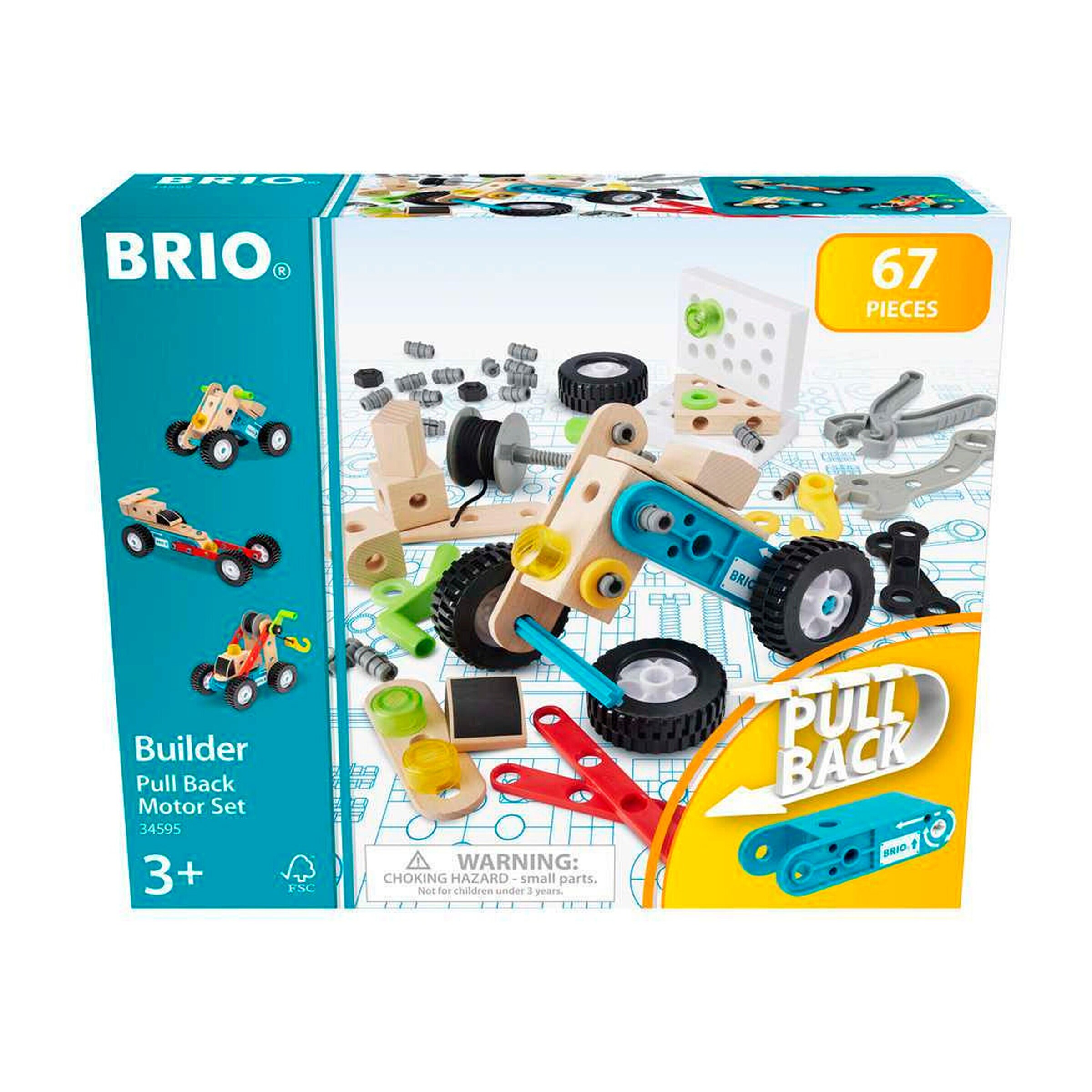 BRIO Nachziehmotor-Konstruktionsset