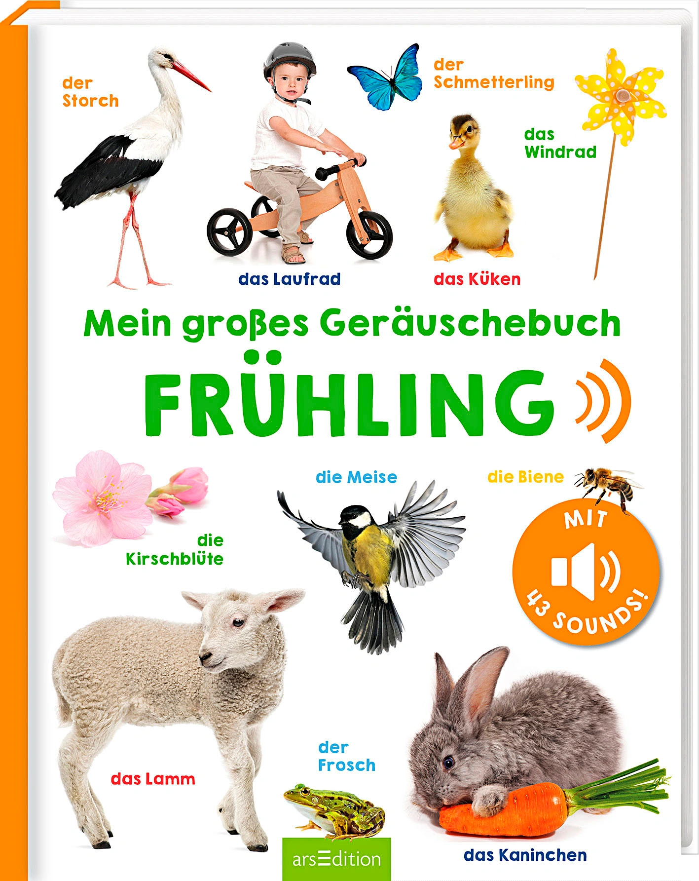 Mein großes Geräuschebuch - Frühling