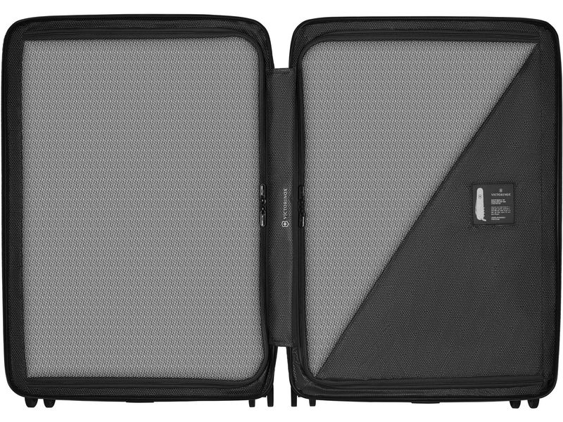 Victorinox Reisekoffer Airox Large Hardside Case Schwarz Geräumiger Hartschalenkoffer