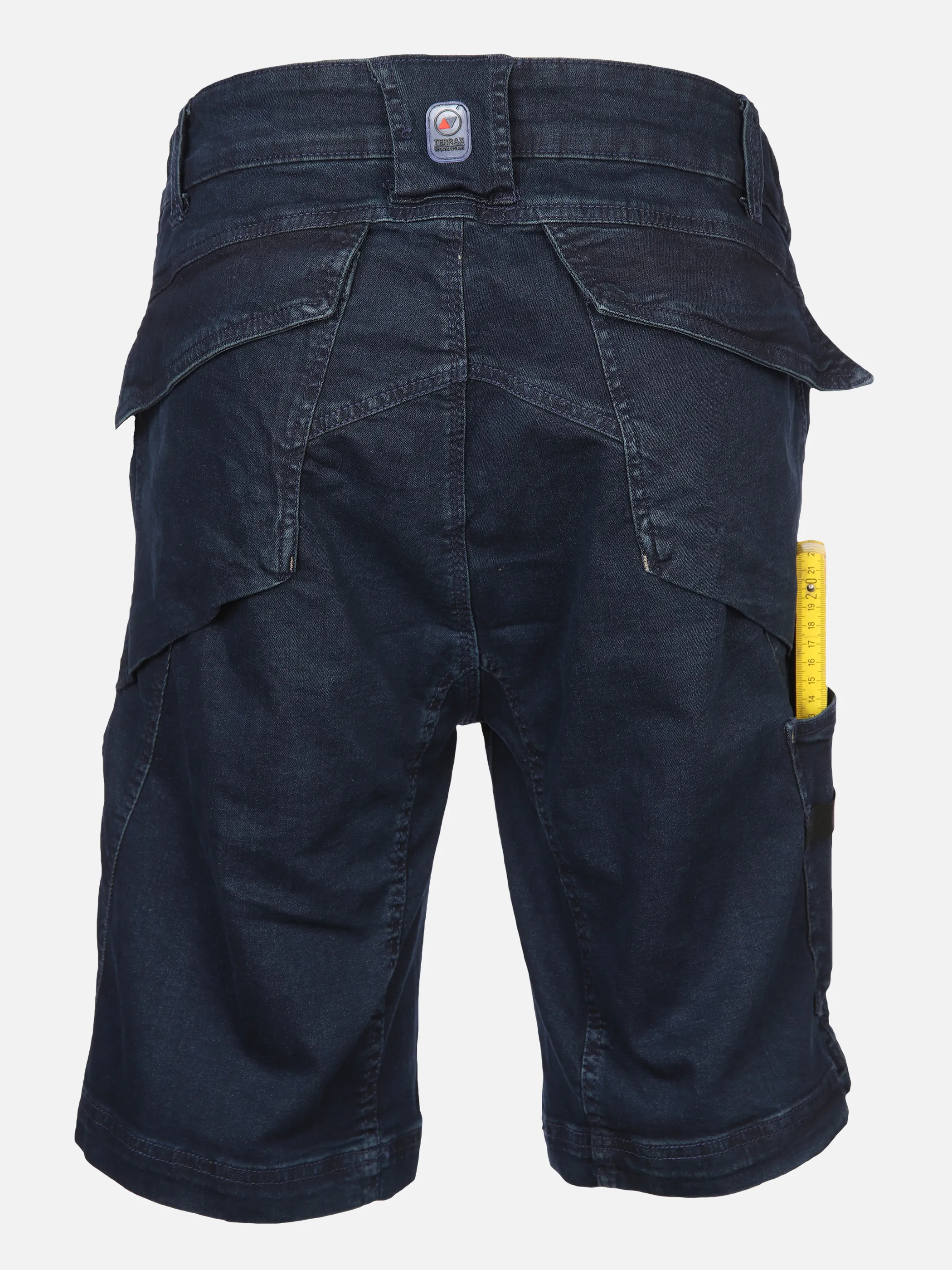 Herren Denim Arbeitshose mit vielen Details