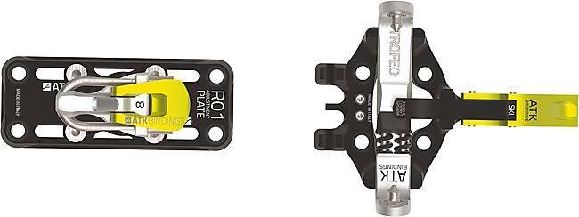 ATK - FIXATION SKI RANDO TROFEO PLUS BLACK WHITE YELLOW