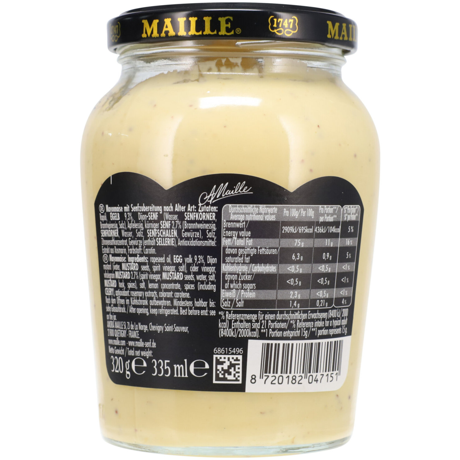 Maille Mayo mit Senf nach alter Art