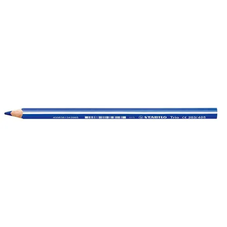Dreikant-Buntstift - STABILO Trio dick - Einzelstift - ultramarinblau