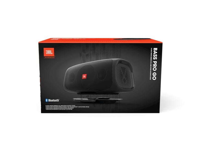 JBL Car Bass Pro Go Schwarz Aktiver Auto Subwoofer und Lautsprecher mit Bluetooth