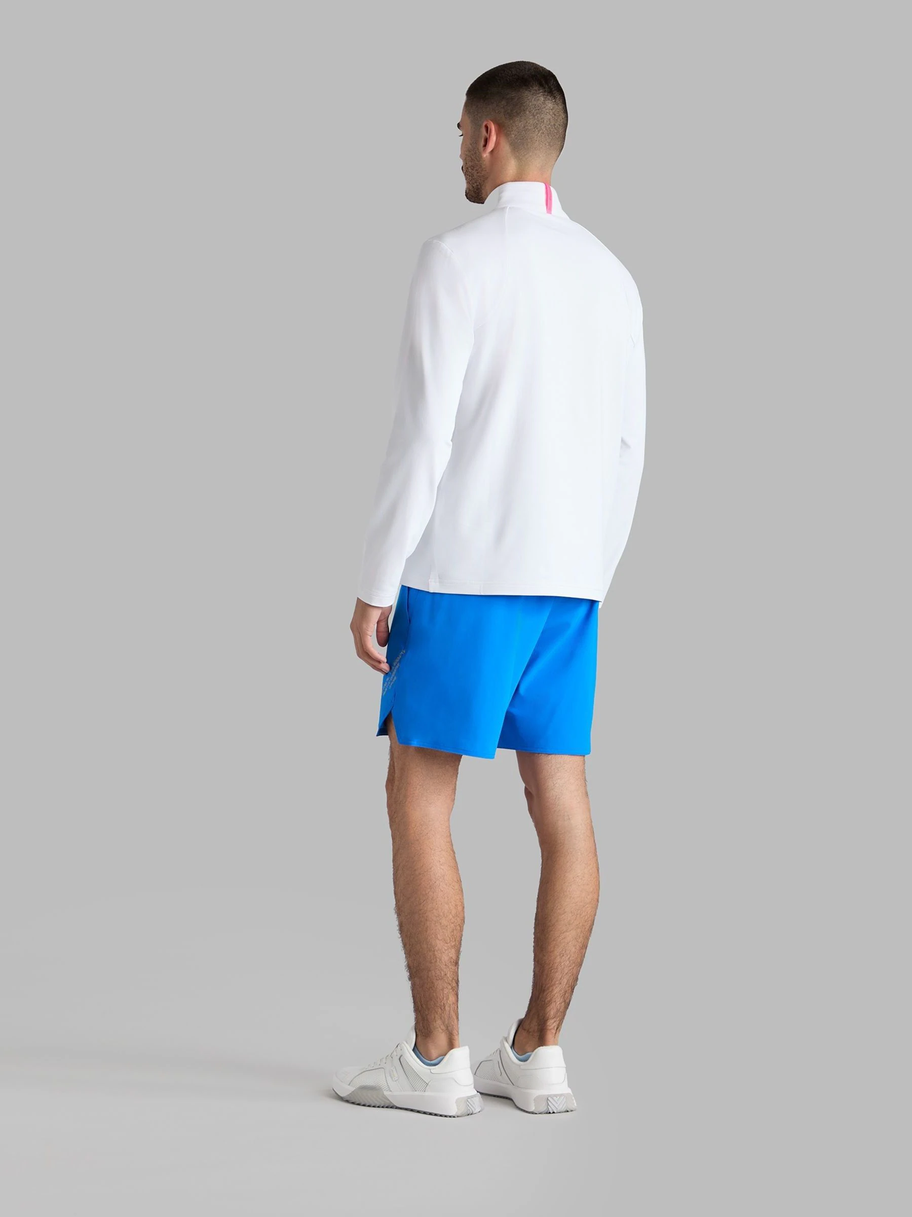 Wit - G/Fore Brushed Back Tech Quarter Zip Pullover Jumper