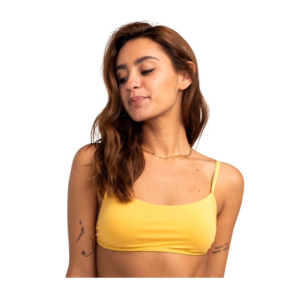 Billabong SOL SEARCHER - Haut maillot de bain Femme golden peach