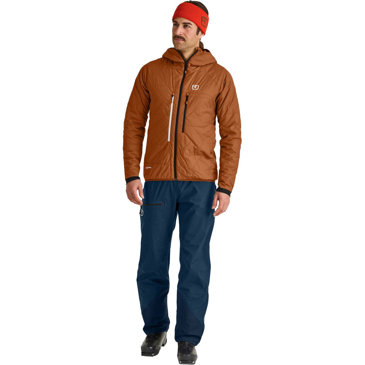 ORTOVOX Swisswool Piz Boè Isolationsjacke Herren bristle brown