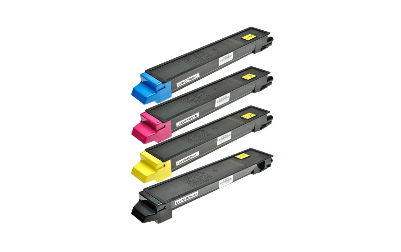 Toner TK-895 Black/Cyan/Magenta/Yellow<br>Toner, farbig
