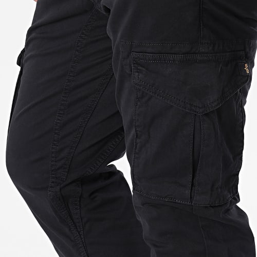 Pantalon Cargo Twill Jogger 116202 Noir