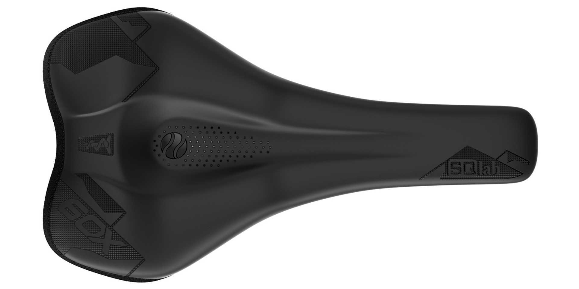 SQlab 6OX Ergowave Active 2.1 Fietszadel Zwart
