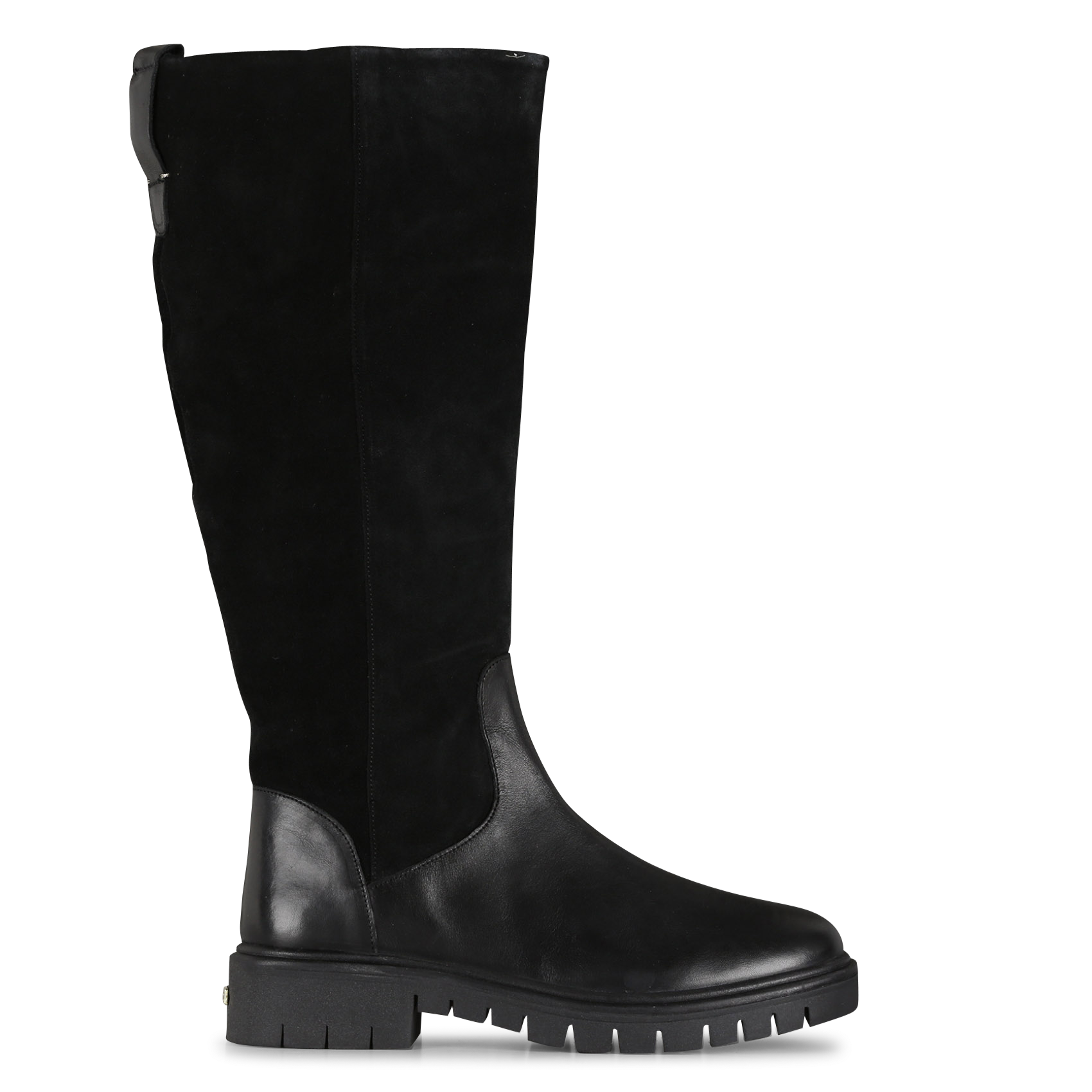 ZABETH - Bottes cavalières en cuir | Noir