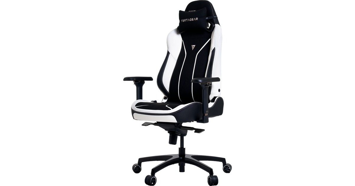 VertagearSL5800 gamestoel  (Zwart/wit, ContourMax Lumbar, VertaAir, Hygennx)