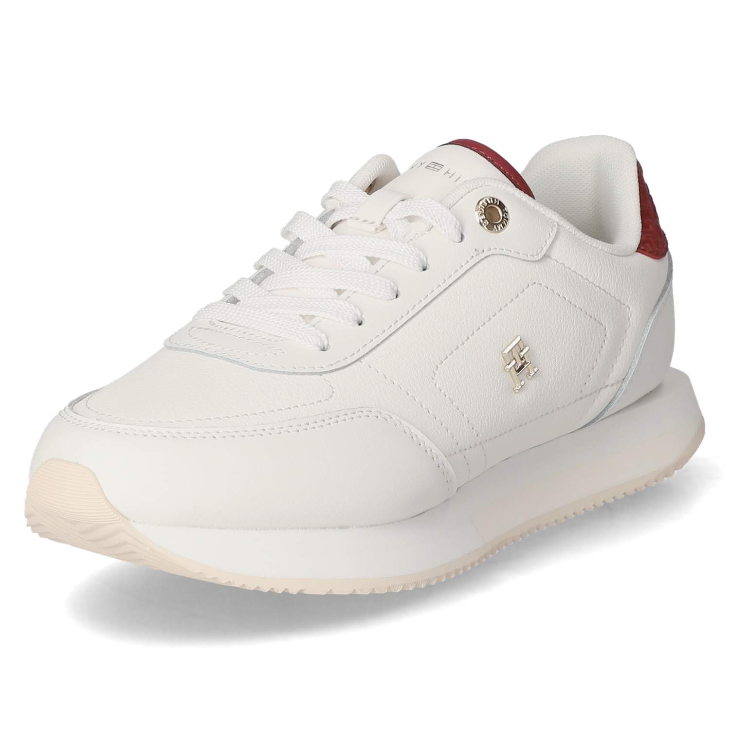 Tommy Hilfiger Low Sneaker ELEVATED RUNNER  - ancient white