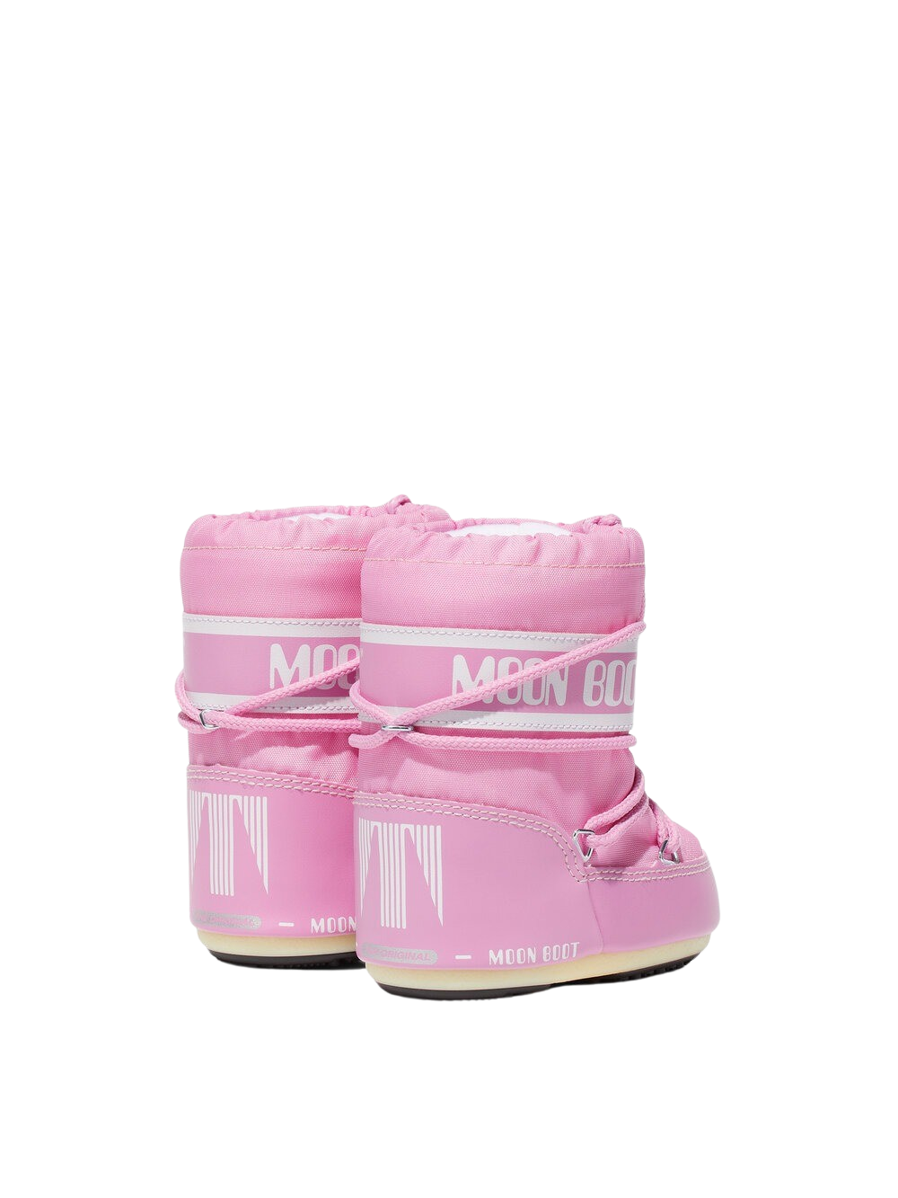 MOON BOOT  Icon Mini Nylon børnestøvler, Light Pink - str. 19/22