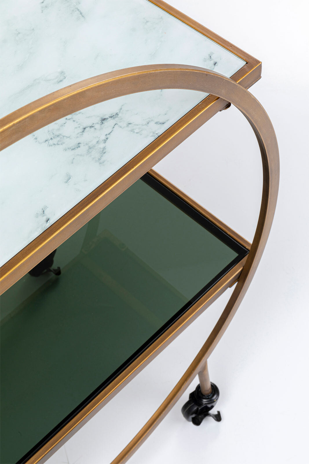 KARE DESIGN Servierwagen LOFT BRASS goldfarbig
