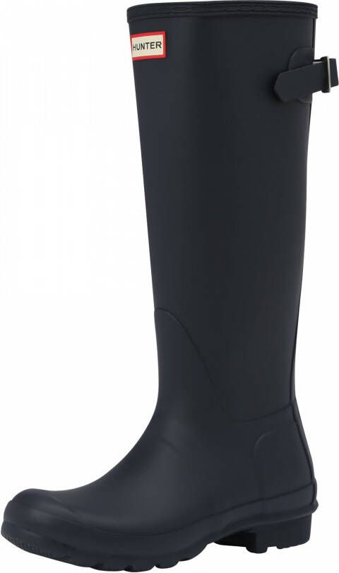 Hunter Boots Women's Original Tall Back Adjustable Boot Rubberlaarzen zwart