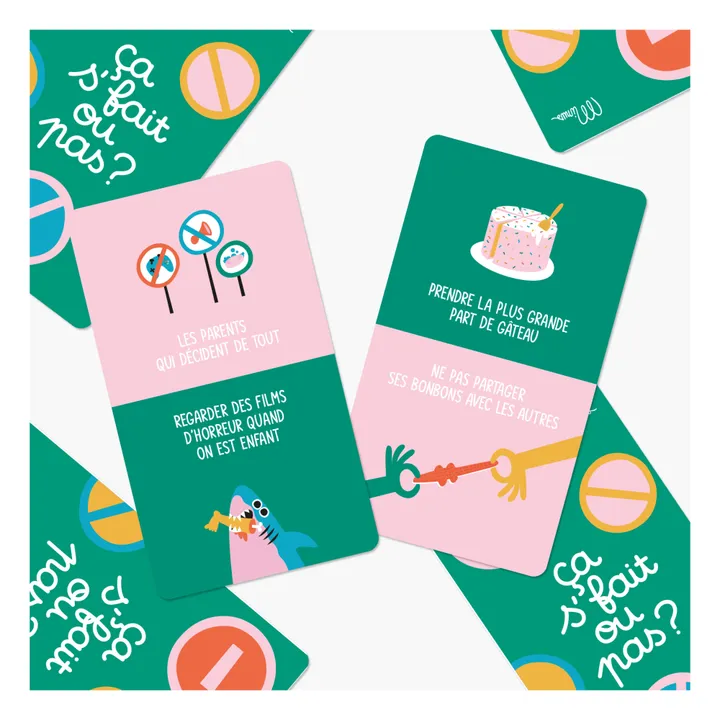 Minus Editions Jeu de cartes - Ca s'fait pas !