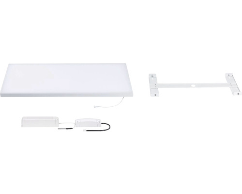 Frameloos LED-paneel, Zigbee dimbaar, 18,5 W, 1600 lm, 3000-6500 K, instelbaar wit, 59,5 x 29,5 cm, Velora wit