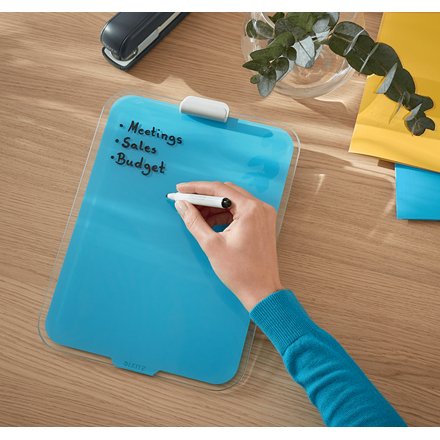 Chevalet de bureau en verre Cosy