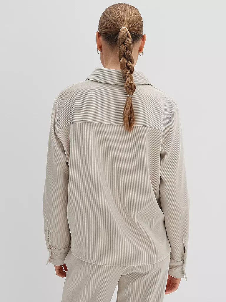 SOMEDAY Cordbluse ZORTNEY DETAIL creme