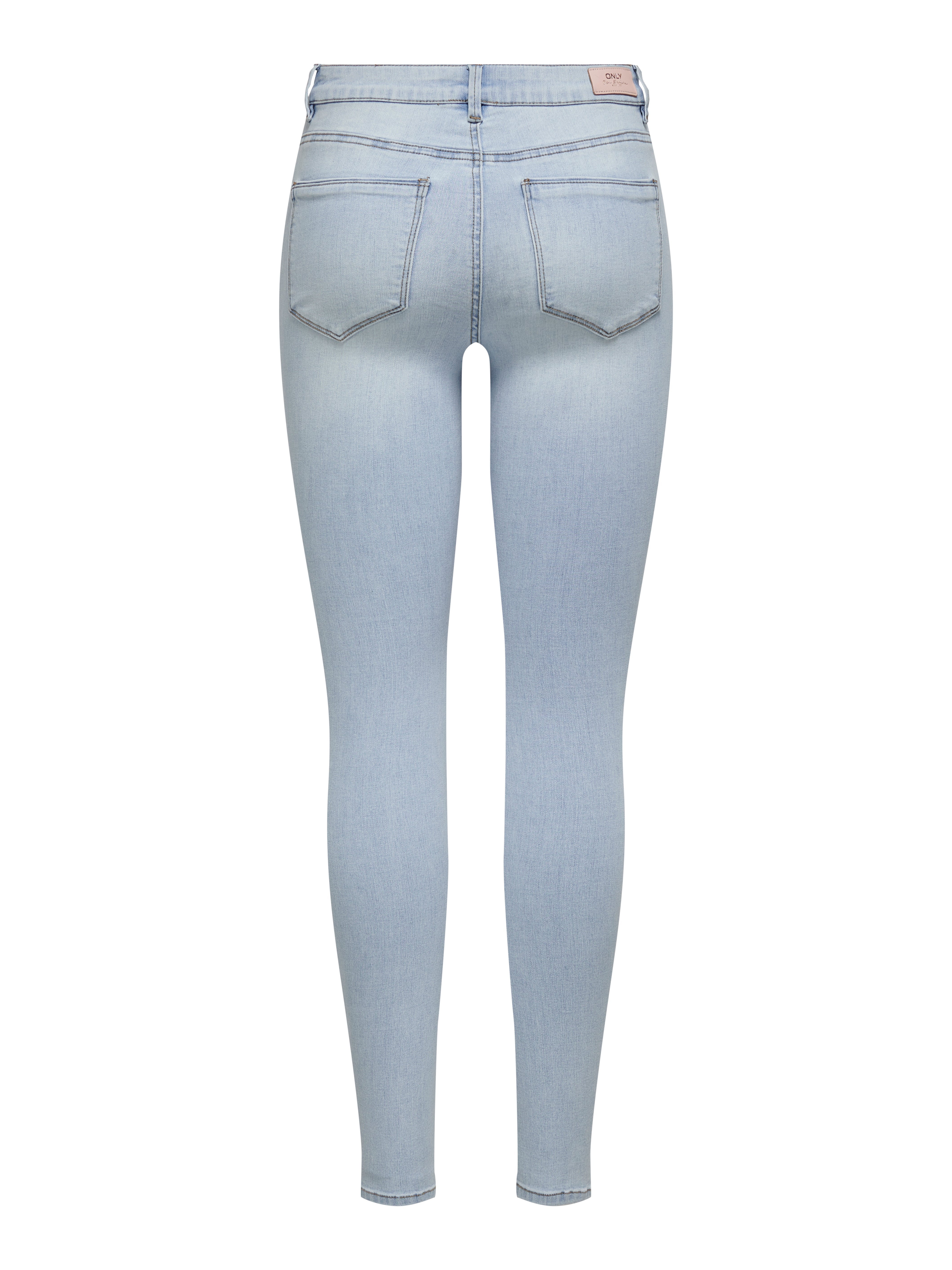 ONLWAUW Mittlere Taille Skinny Fit Jeans Special Bright Blue Denim