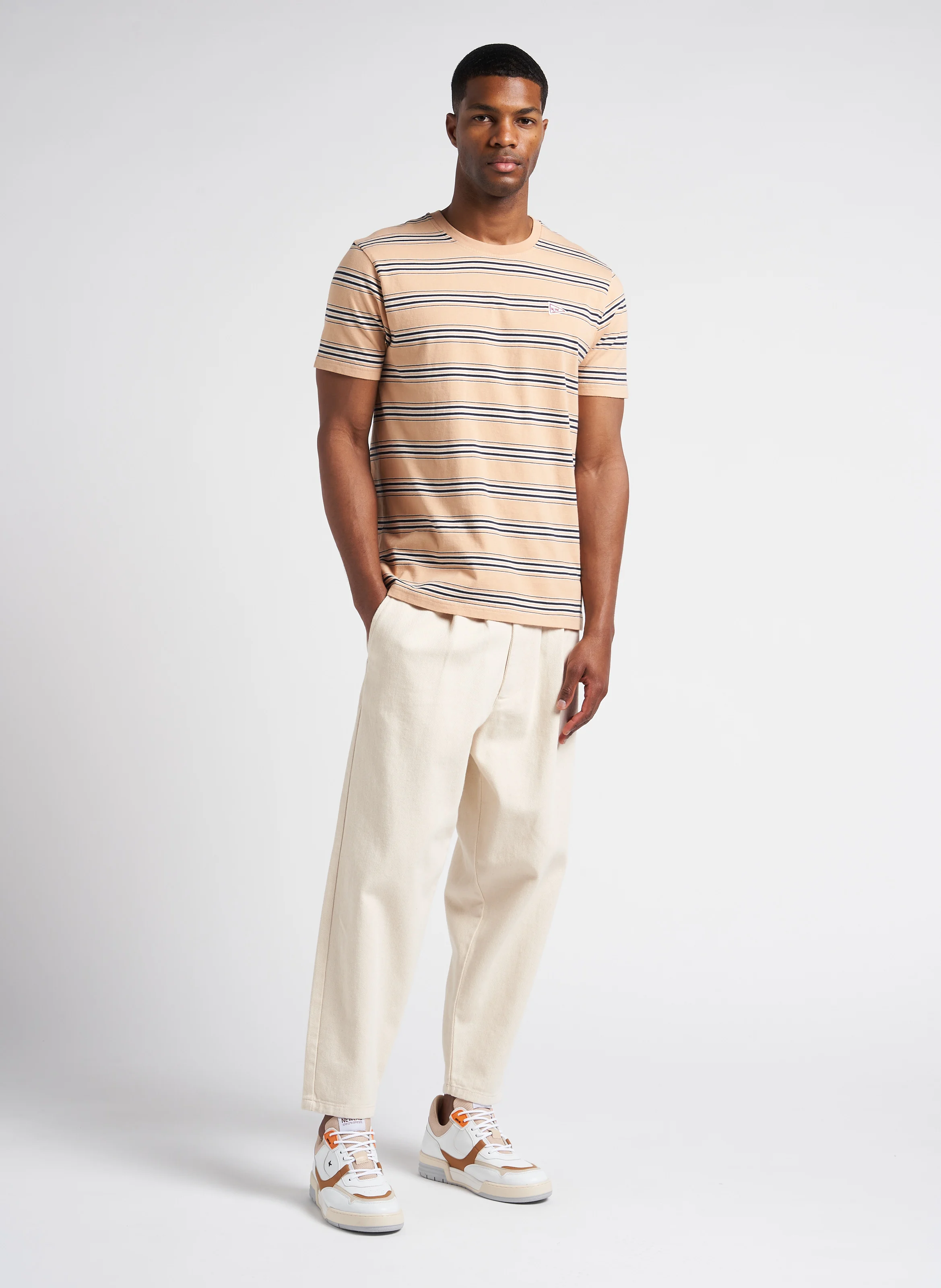 NL12 - Baskets basses en cuir | Blanc