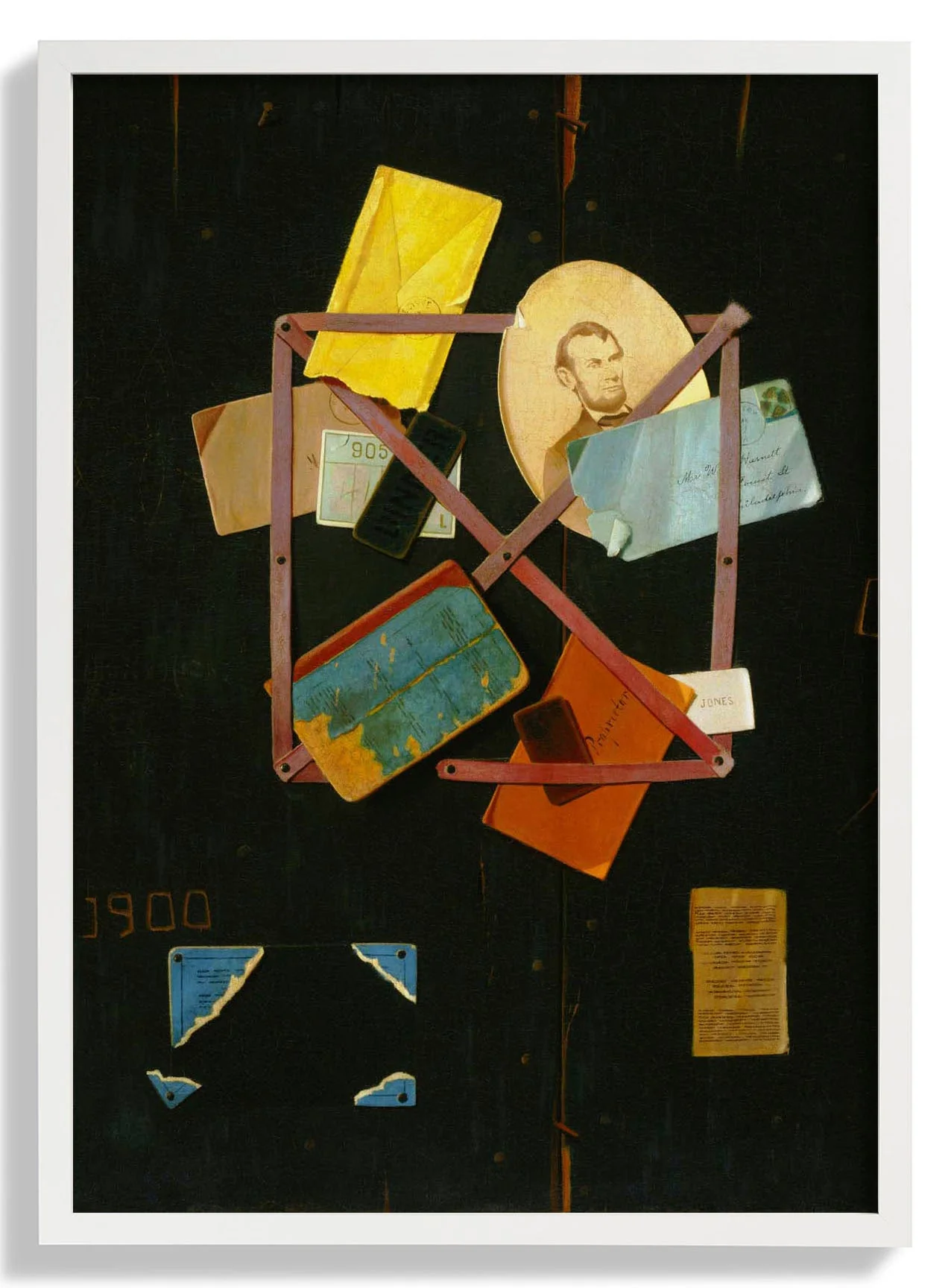 Old Time Card Rack von John Frederik Peto