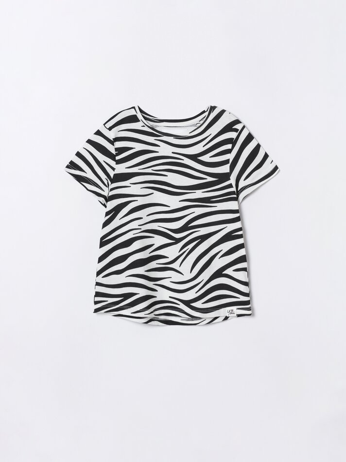 Conjunto com 2 camisetas combinando - Verde Pastel
