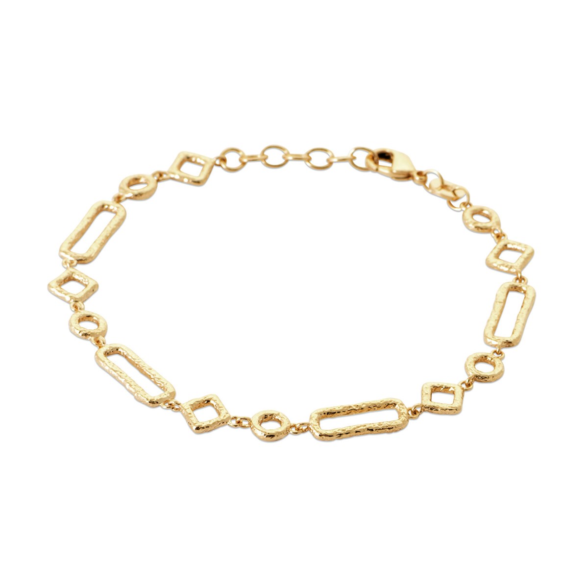 Bracelet Brillaxis plaqué or