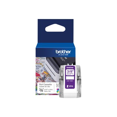 Brother CZ-11 - Ruban d'étiquettes auto-adhésives - 1 rouleau (94 mm x 5 m) - couleurs