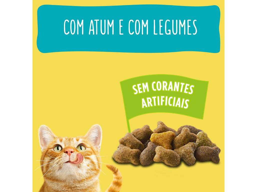 RAÇÃO PARA GATO FRISKIES COM ATUM E LEGUMES 400G