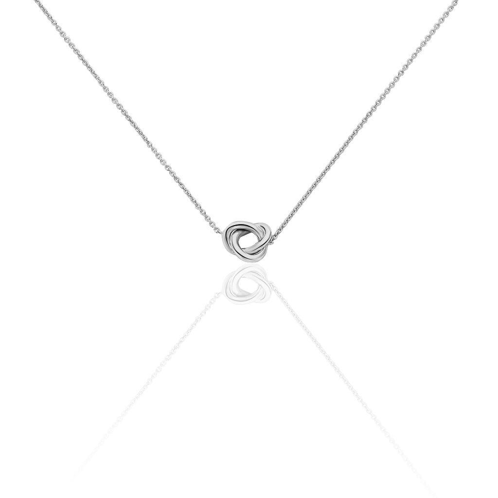 Collier Kaelya Argent Blanc