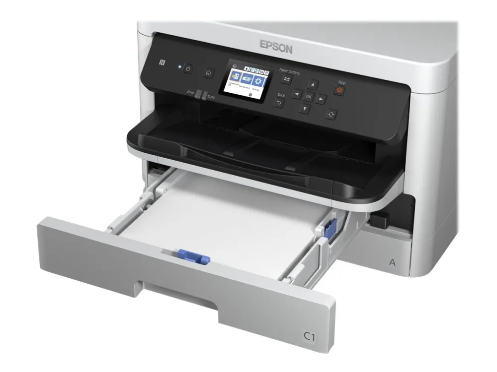 Epson WorkForce Pro WF-M5299DW - Printer - S/H - blækprinter - A4/Legal - op til 24 spm - kapacitet: 330 ark - USB 2.0, Gigabit LAN, Wi-Fi(n), USB vært