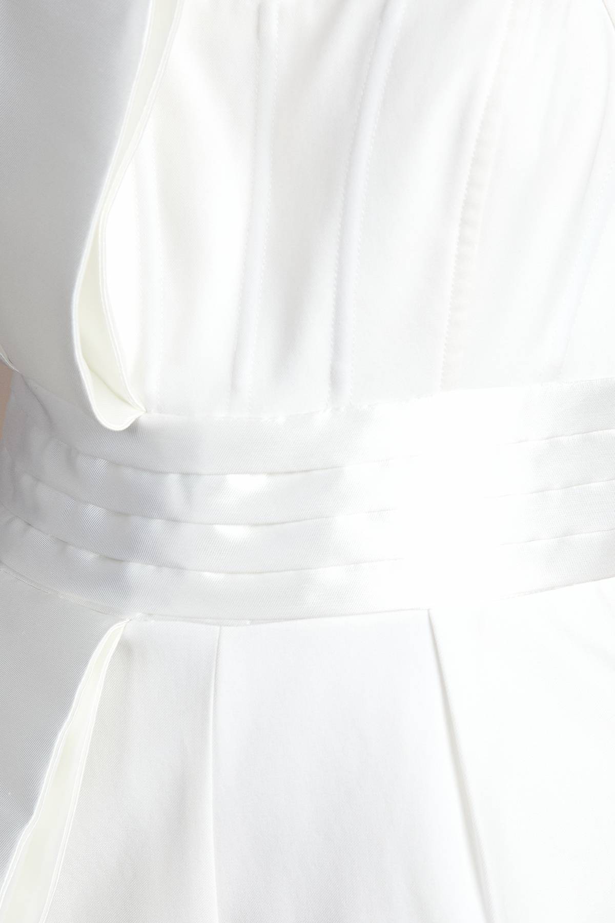 Coast Combinaison de Mariée Bustier à Jambes Larges avec Détail Nœud