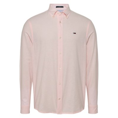 Chemise à manches longues homme Tjm Reg Linen Blend TOMMY HILFIGER