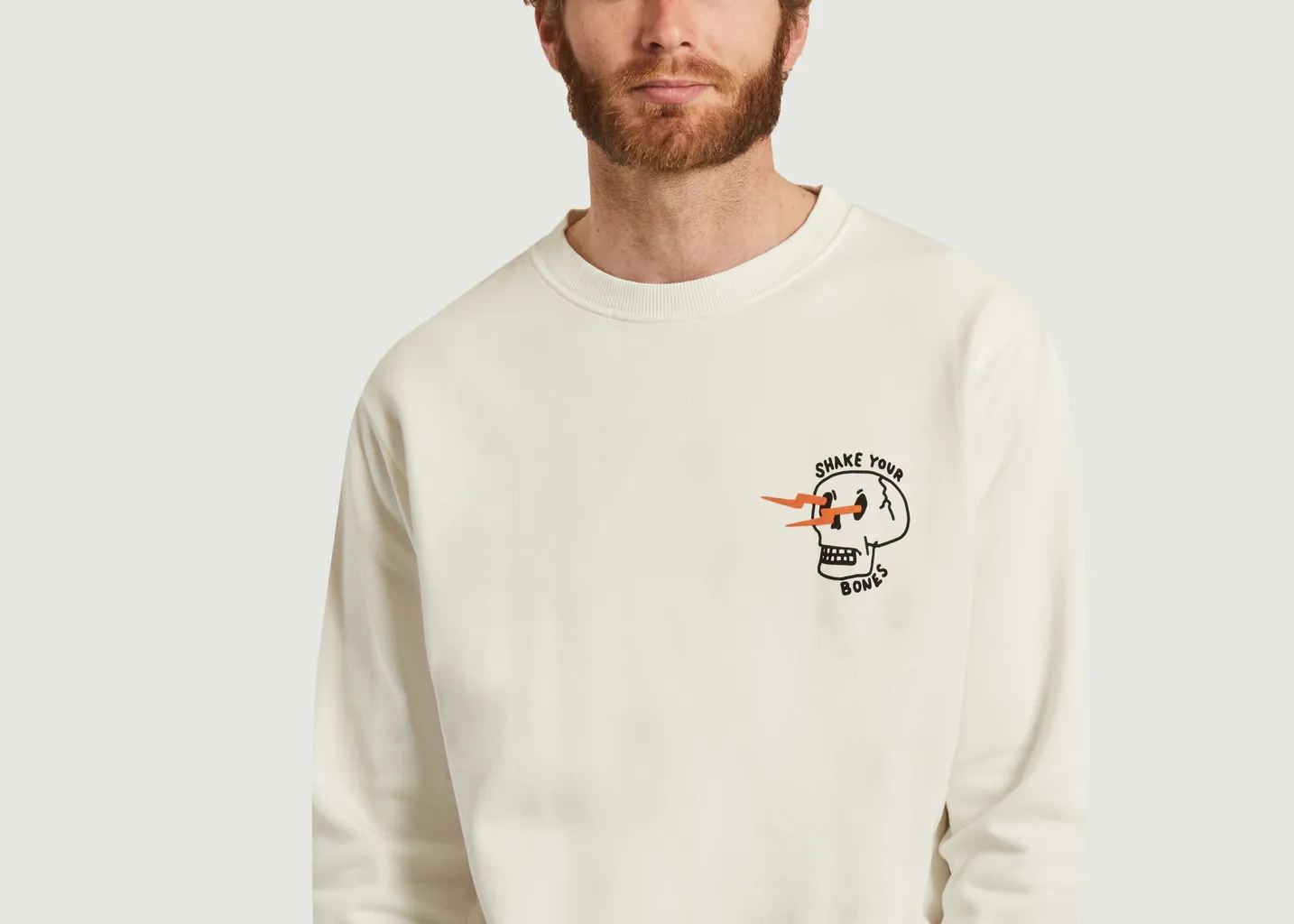 Pull Lasse Shake Your Bones Nudie Jeans
