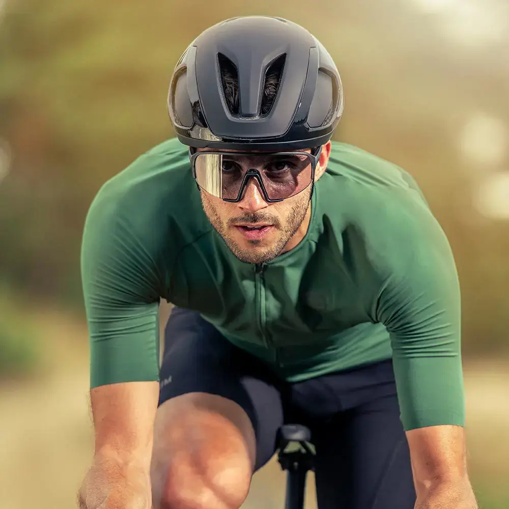 ppeeqq Model-II P R O Photochromic Fietsbril Donkergrijs met Smoke Lens