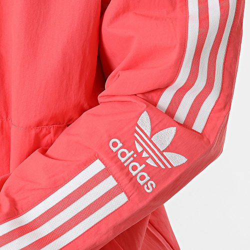 Veste Zippée A Bandes Lock Up HC1999 Rose