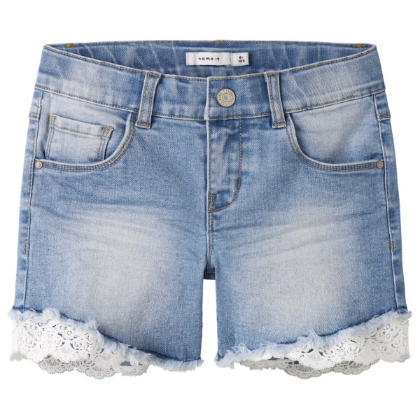 Name it - Kid's Salli Slim Denim Shorts - Jean