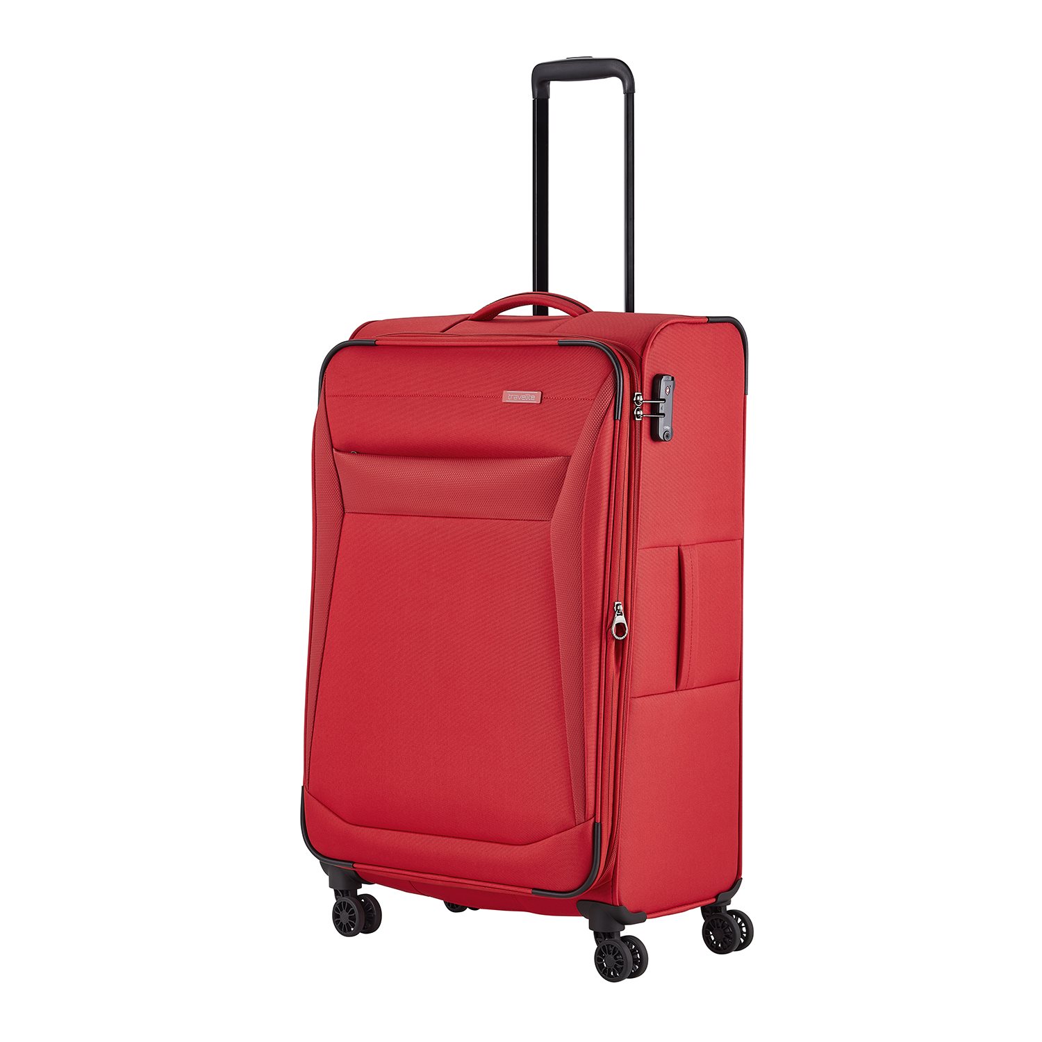 Travelite Chios 4 Wiel Trolley L red